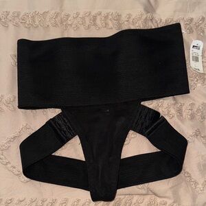 Justin  Butty lifter Women's Black Bandeau Panty